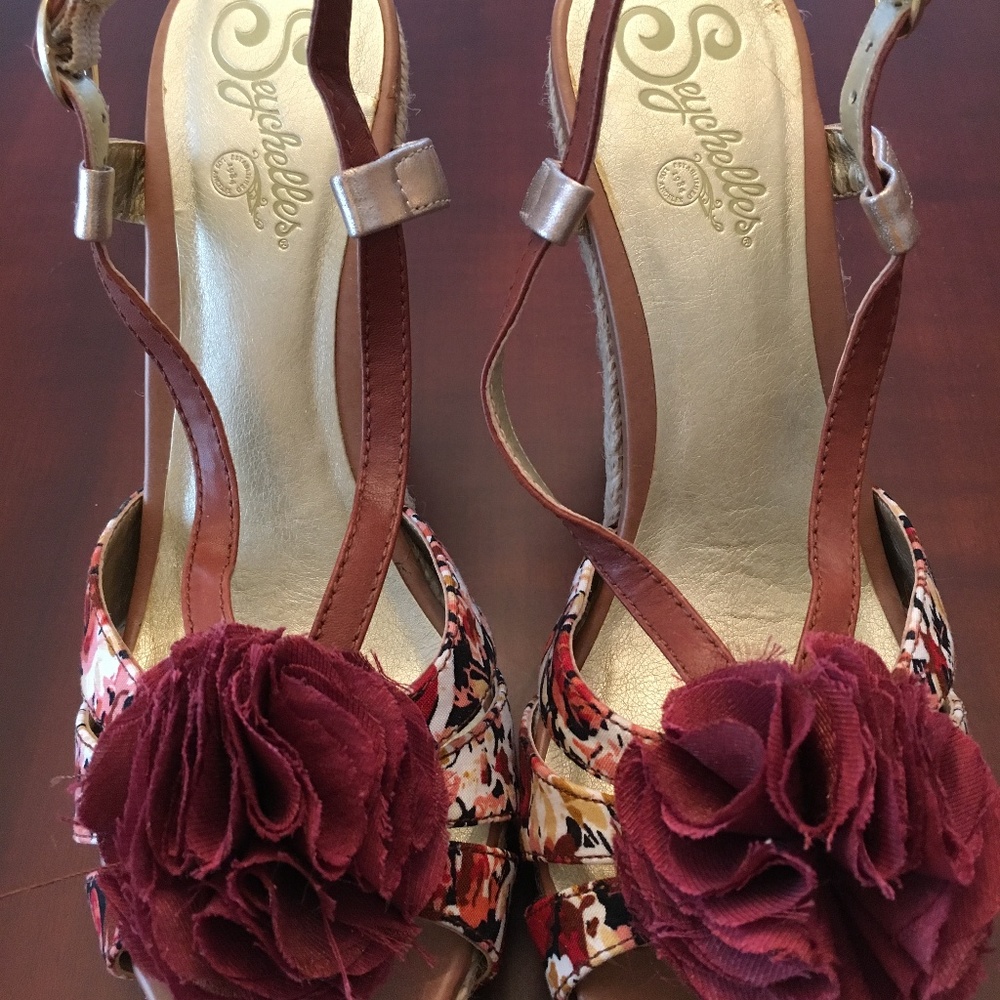 Seychelles wedge sandals 25% off original price